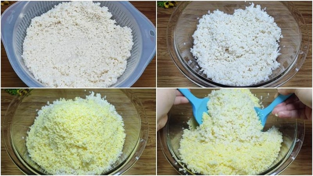 Cách làm bánh chưng cốm dẻo thơm, hấp dẫn độc đáo đón Tết - Ảnh 4.