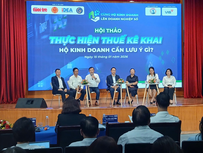 Hộ kinh doanh còn lo sai sót hóa đơn, hàng tồn kho - Ảnh 1.