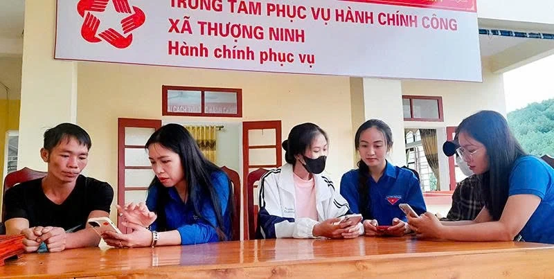 Šíření ducha digitální transformace v Thuong Ninh