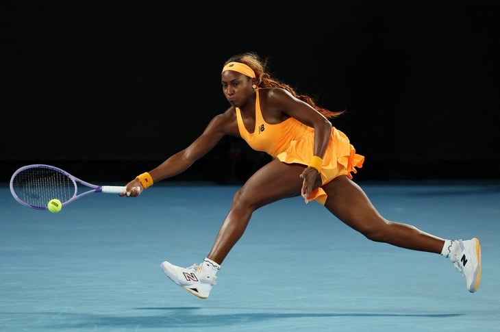 Video: Coco Gauff repeatedly smashes her racket after her loss at the 2026  Australian Open.