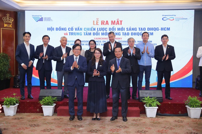 ĐHQG TPHCM ra mắt Hội đồng Cố vấn Đổi mới sáng tạo - Ảnh 1.