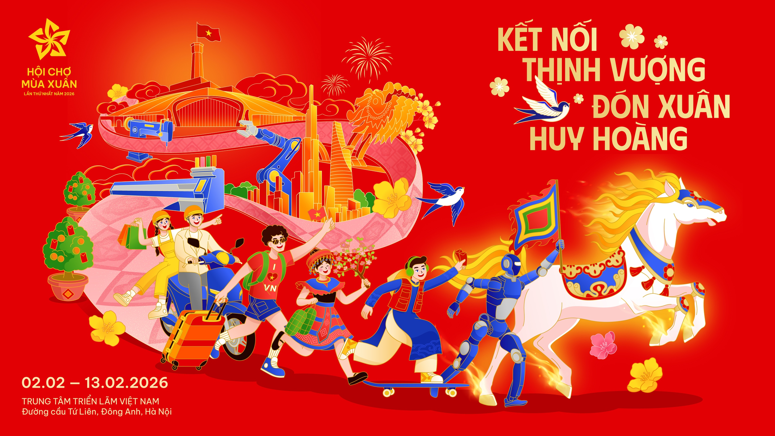 Hội chợ Mùa Xuân 2026