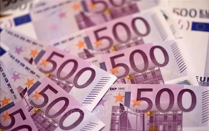 Banconota da 500 euro. Foto: AFP/TTXVN Đồng 500 euro. Ảnh: AFP/TTXVN