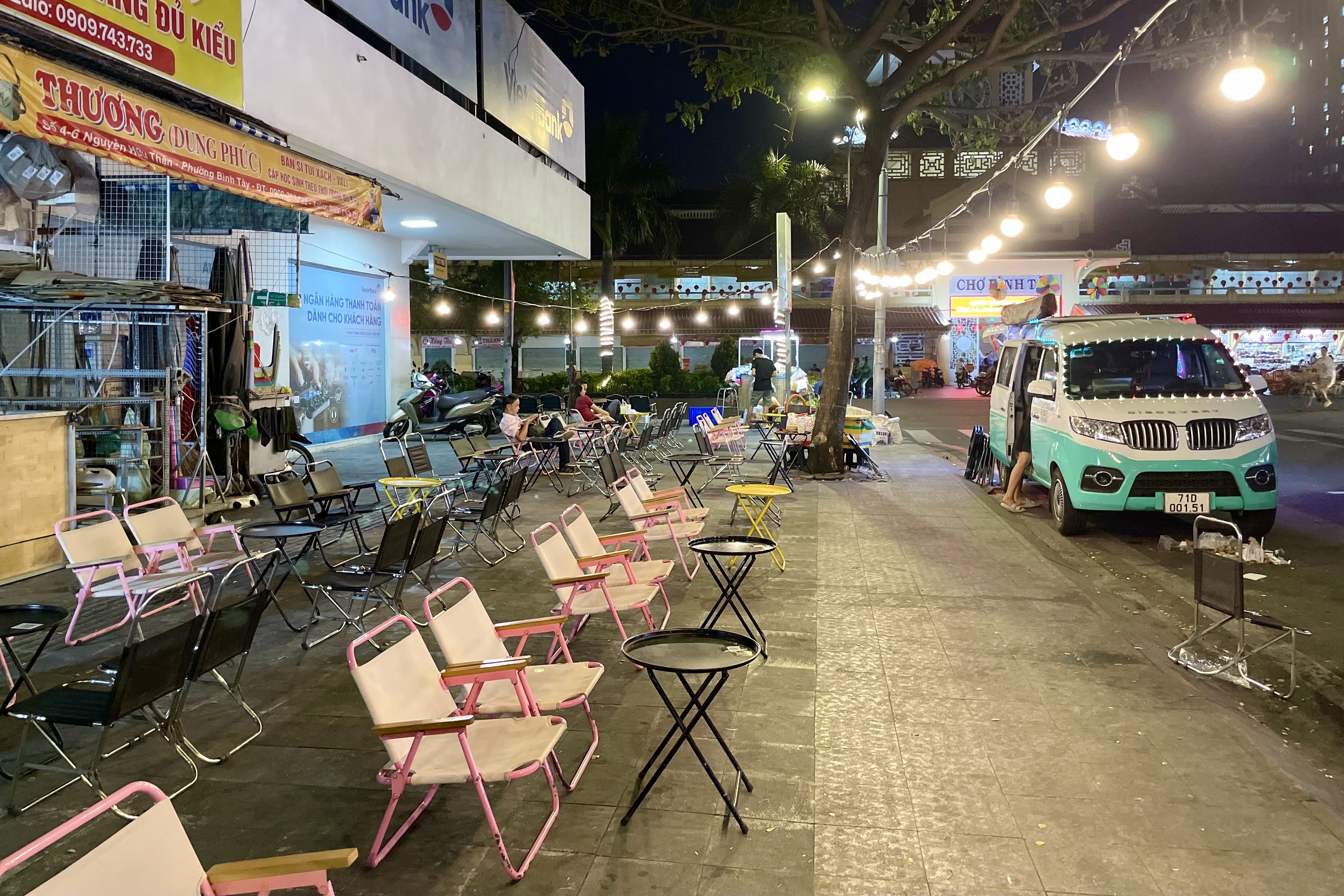 عکس خیابان شب چولون ۵ pho dem Cho Lon anh 5