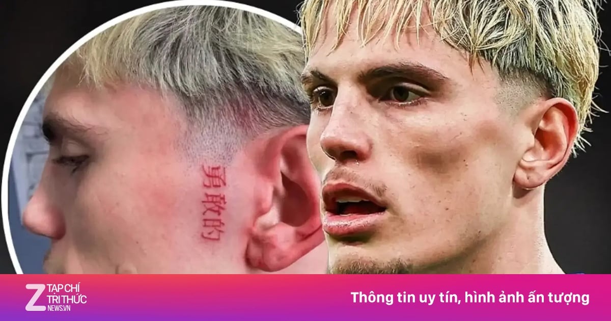 Garnacho trok de aandacht door tatoeages op zijn gezicht te laten zetten.