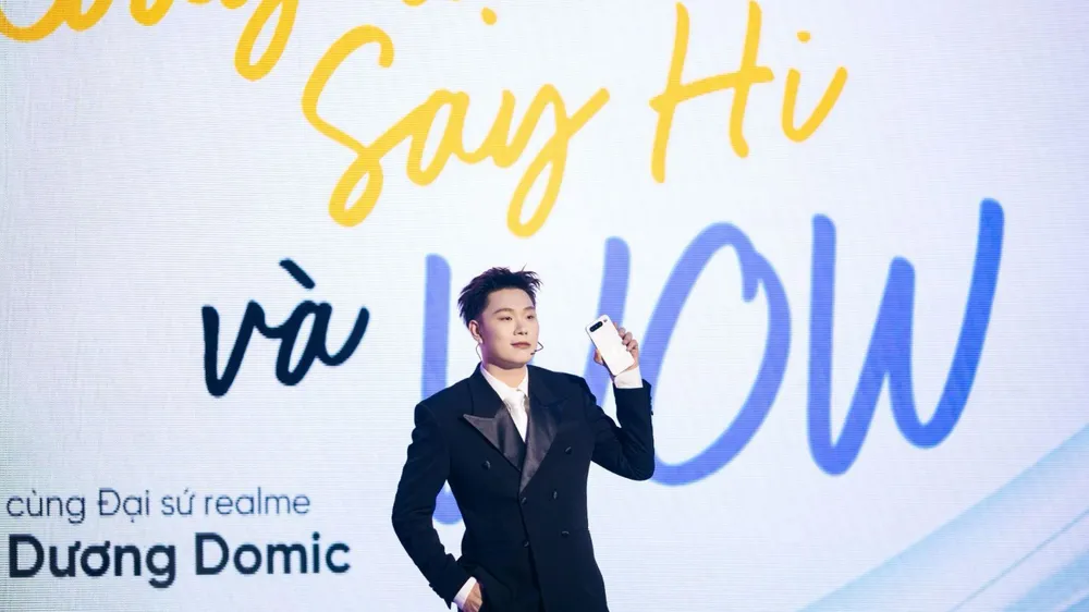 L'aspetto imponente dell'ambasciatrice di realme Vietnam, la cantante Duong Dominot.