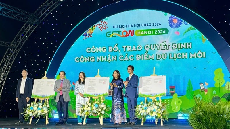 Hanoi announces several new tourist destinations in the city.