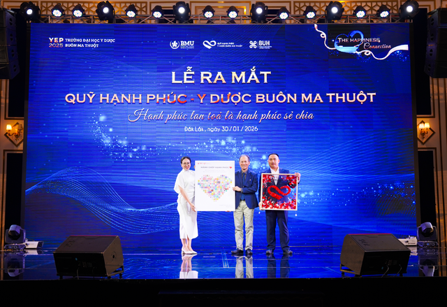 Trường ĐH Y Dược Buôn Ma Thuột ra mắt Quỹ Hạnh Phúc vì cộng đồng- Ảnh 1.