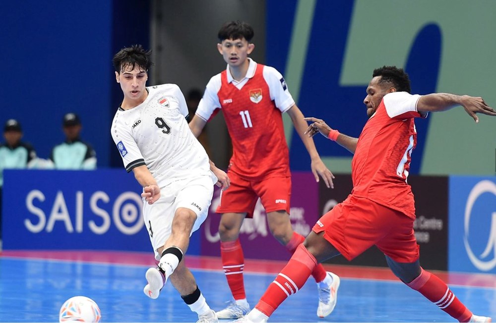 Identifier l'adversaire de l'&eacute;quipe vietnamienne de futsal en quarts de finale.