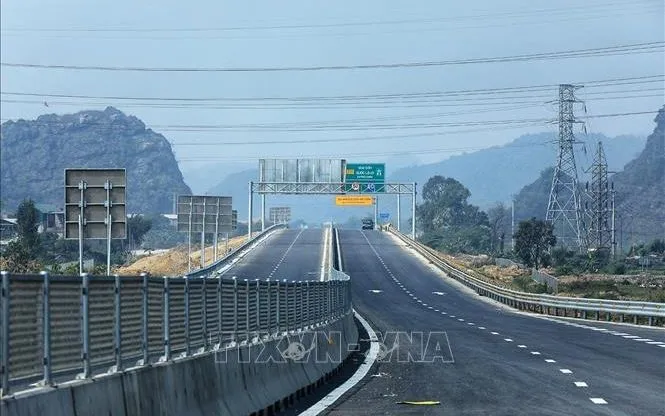 Autostrada Mai Son - Strada Statale 45. Foto: Tuan Anh/TTXVN