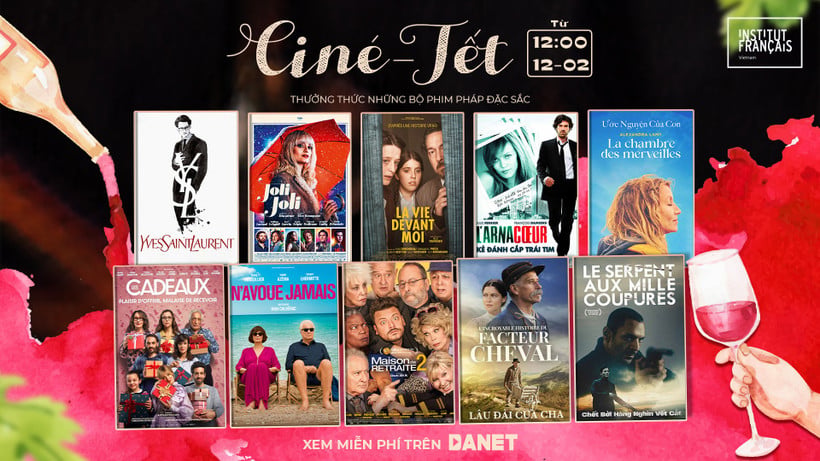 در طول تعطیلات تت، فیلمهای فرانسوی را به صورت رایگان در danet.vn تماشا کنید.