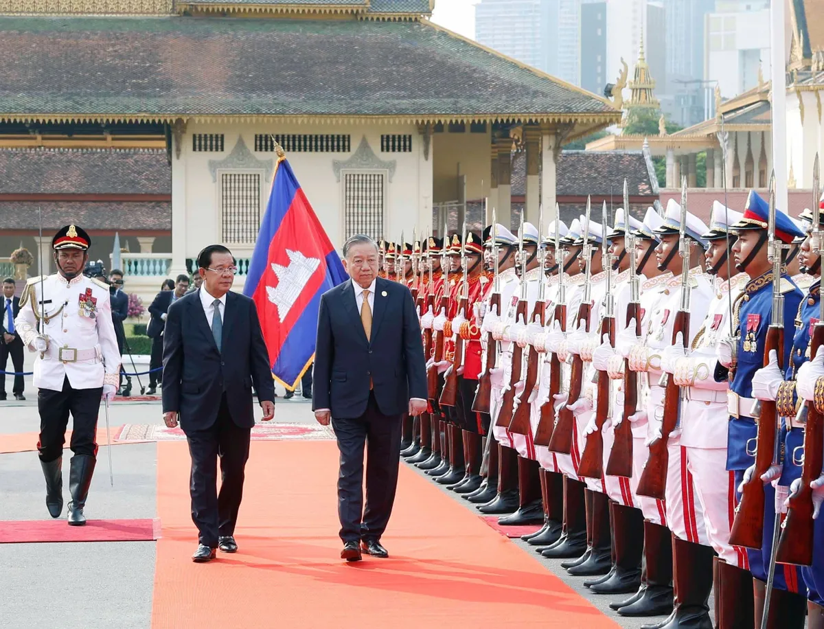 Tuyên bố chung Việt Nam - Campuchia- Ảnh 1.