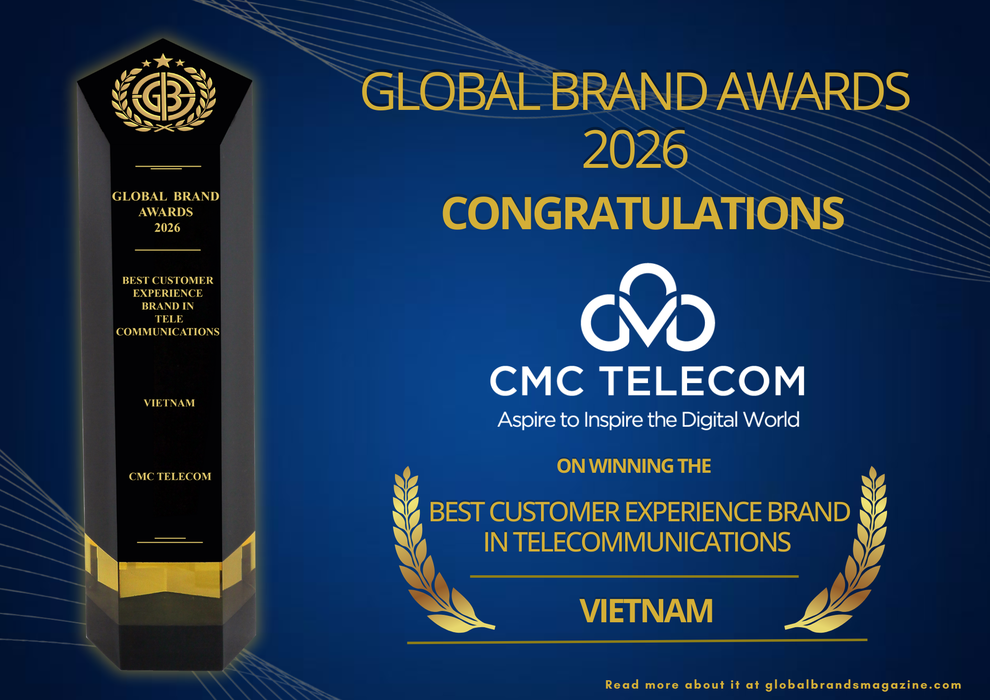 CMC Telecom è stata premiata ai Global Brand Awards - 1