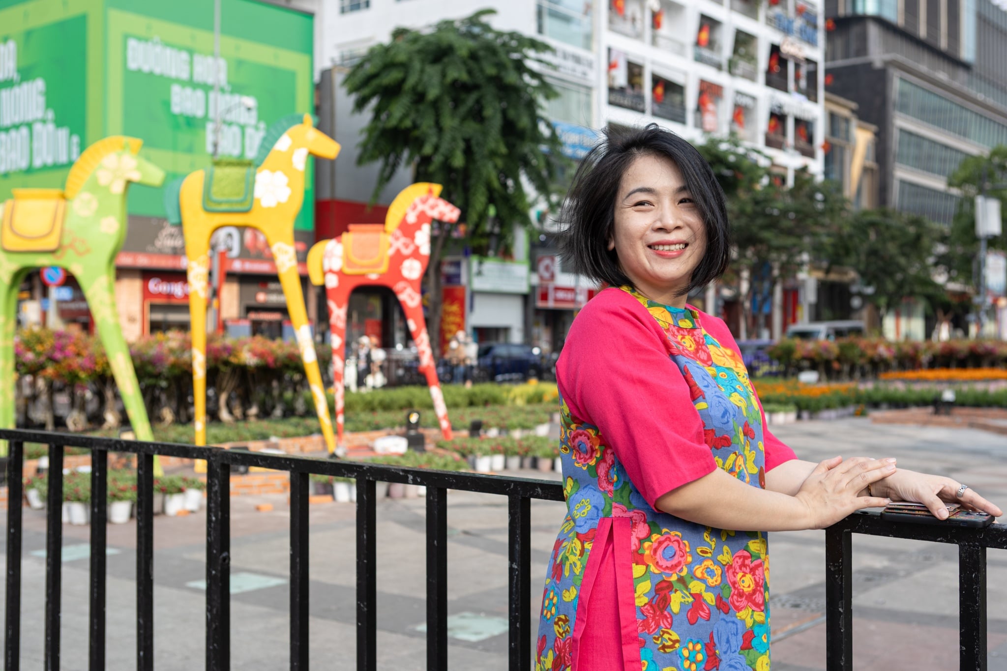 Rue des fleurs de Nguyen Hue, photo 7