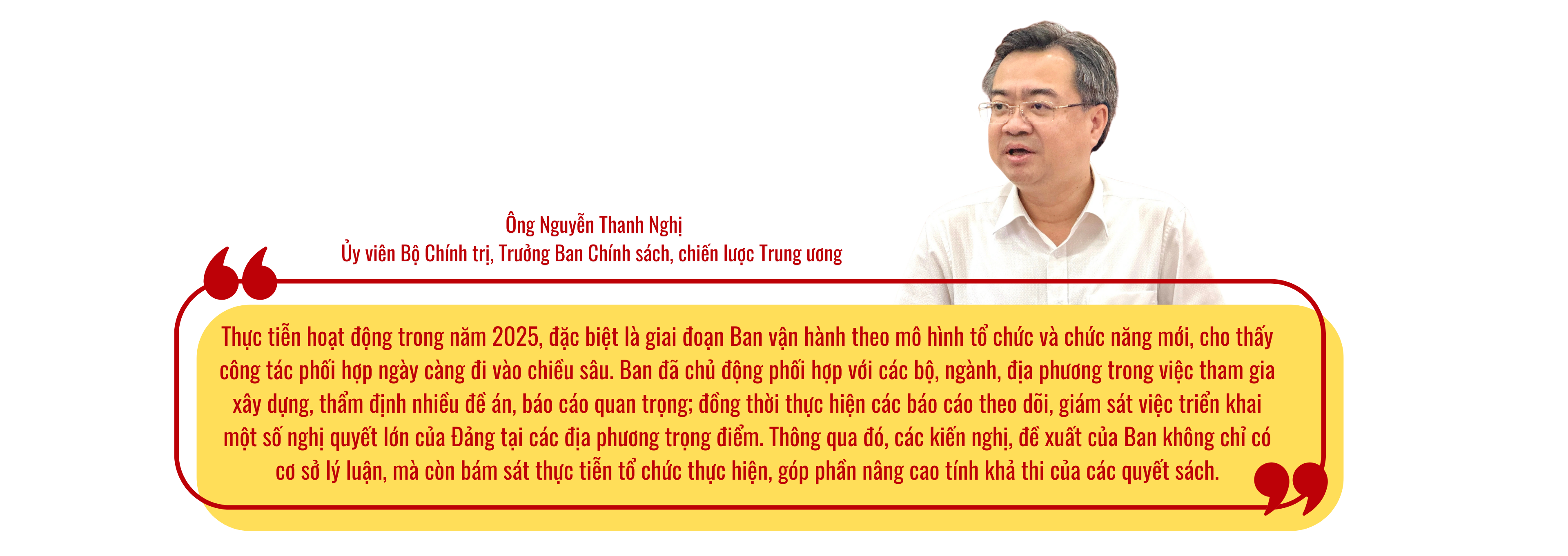 Ông Nguyễn Thanh Nghị: Những đóng góp của Ban sẽ có ý nghĩa quyết định trong việc thực hiện thắng lợi Nghị quyết Đại hội XIV Ông Nguyễn Thanh Nghị: Những đóng góp của Ban sẽ có ý nghĩa quyết định trong việc thực hiện thắng lợi Nghị quyết Đại hội XIV
