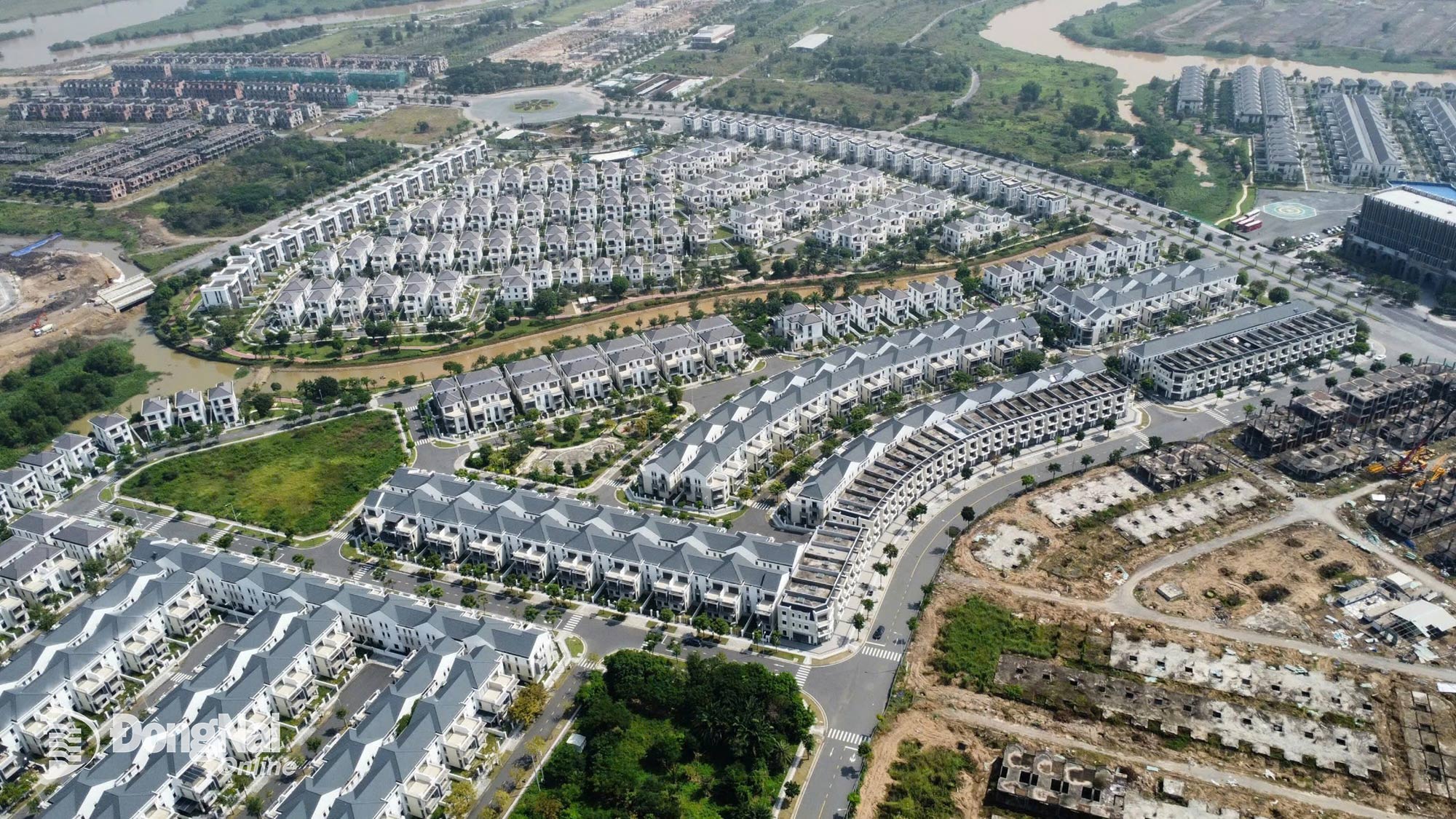The Aqua City project in Long Hung ward, Dong Nai province. Photo: Hoang Loc