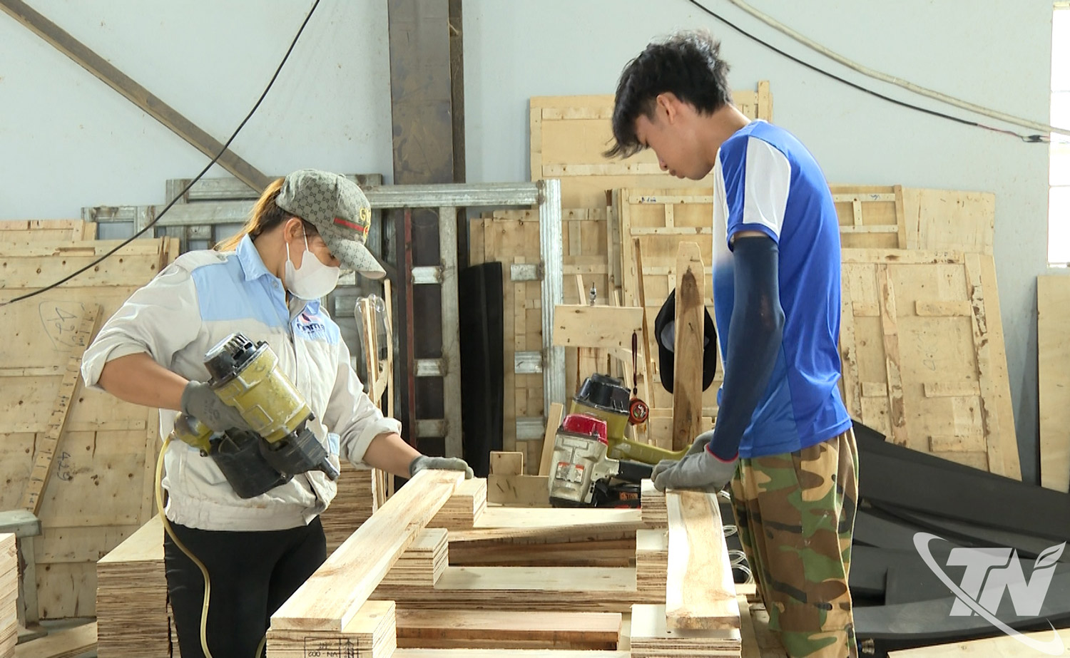 The wood processing industry is one of Thai Nguyen's strengths.