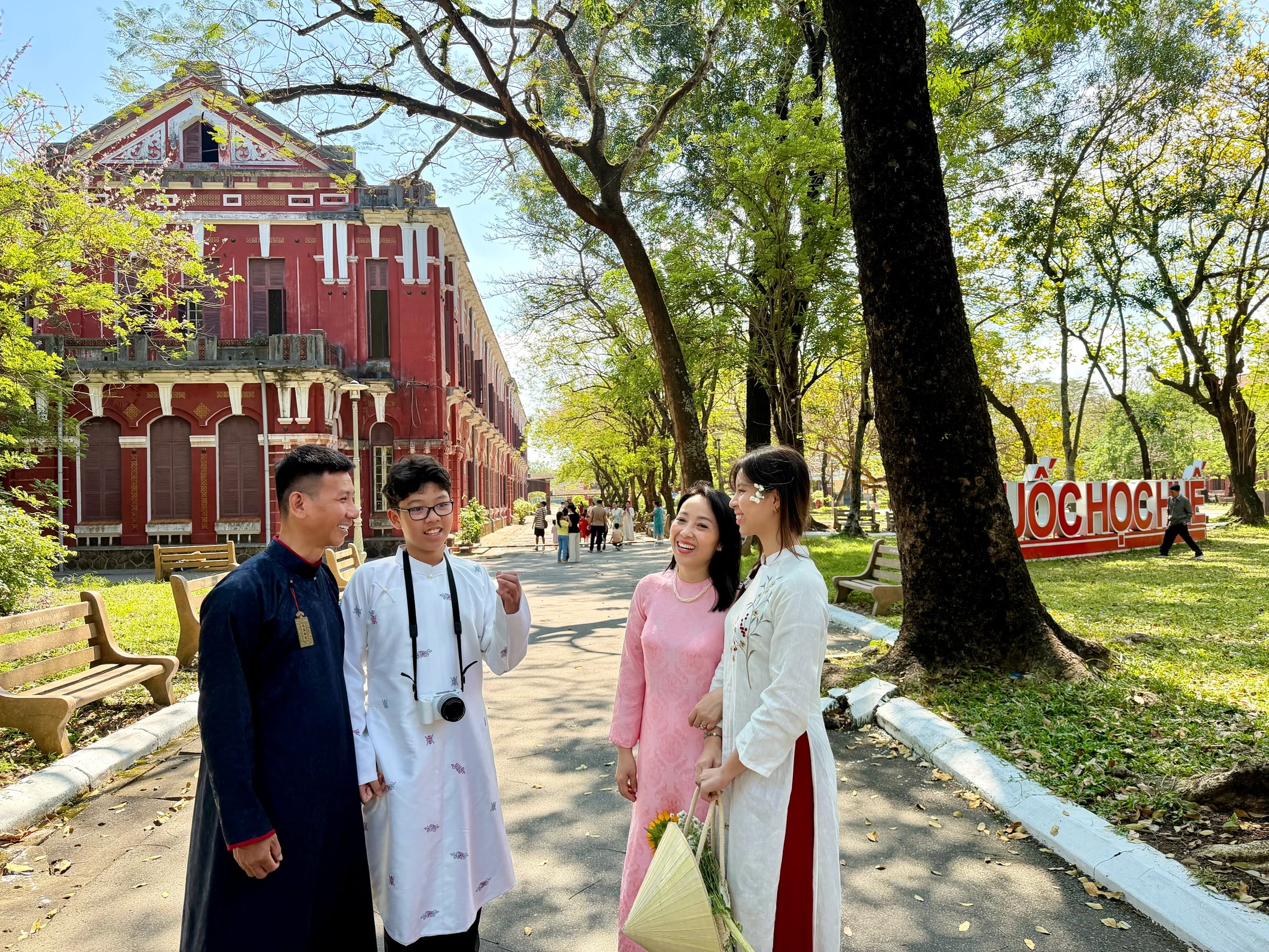 Tết 2026 tại Trường Quốc học Huế: Điểm đến check in cho các thế hệ học sinh - Ảnh 3.