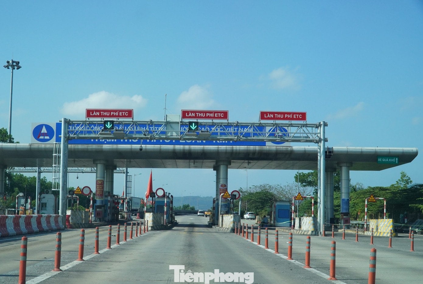I caselli autostradali funzionano regolarmente.