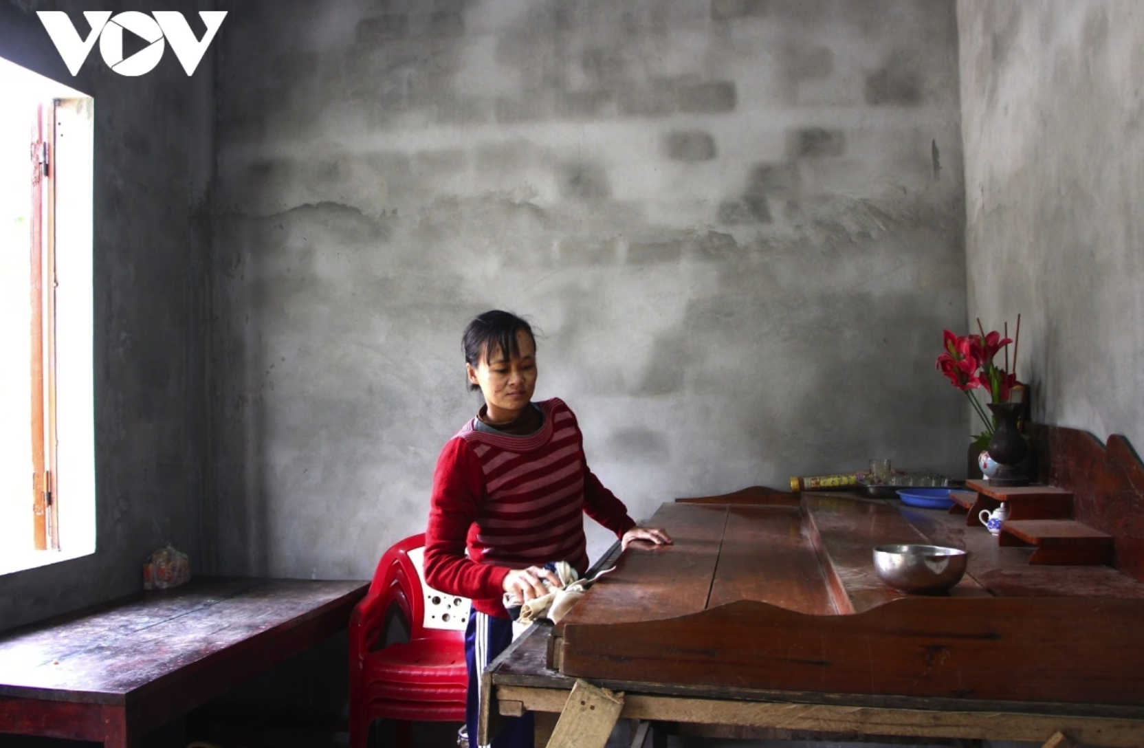 Grâce à ce programme, Mme Dinh Thi Hue vient d'emménager dans une maison neuve.
