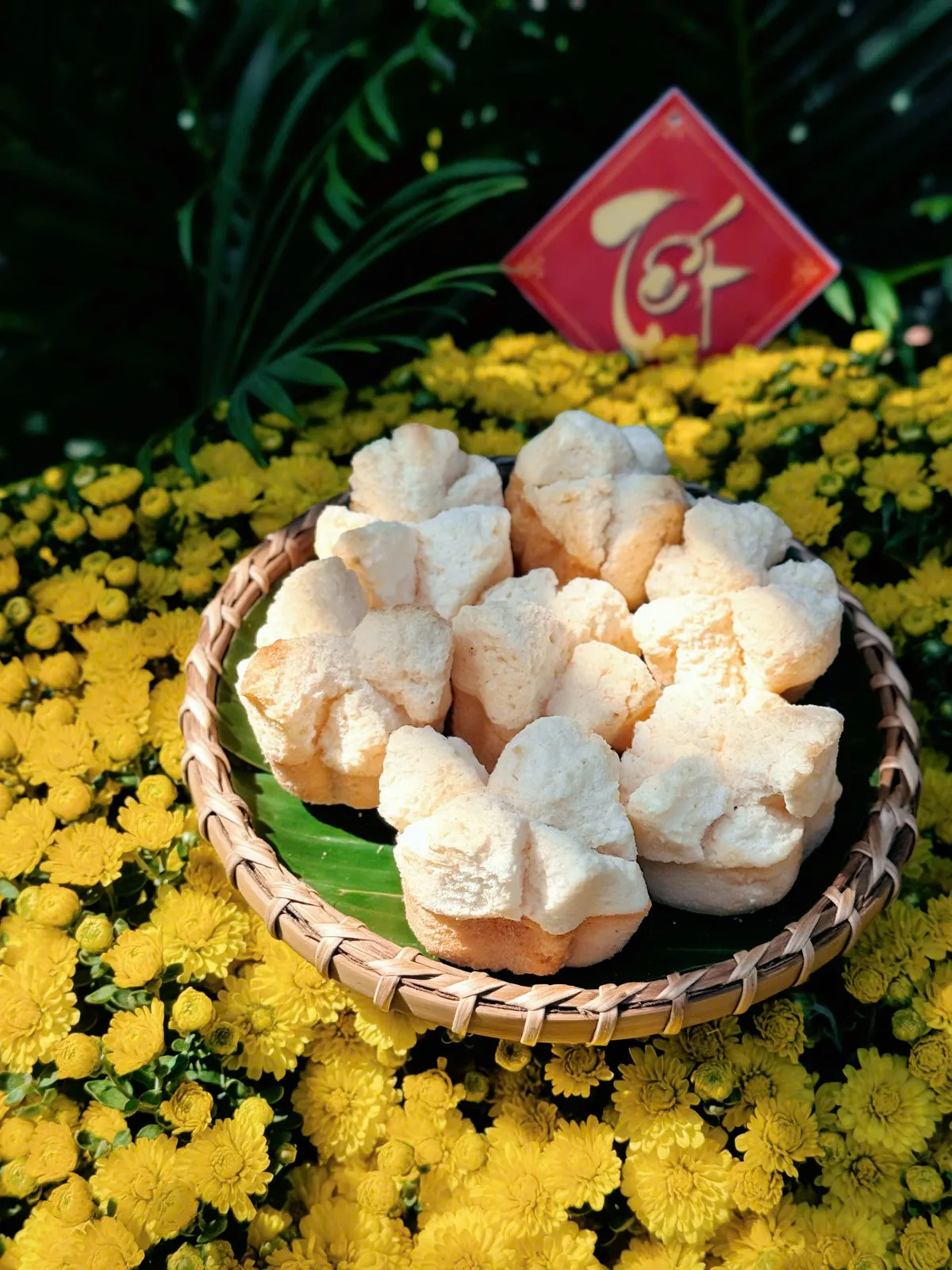 Bánh thuẫn - lan tỏa hương vị Tết- Ảnh 1.