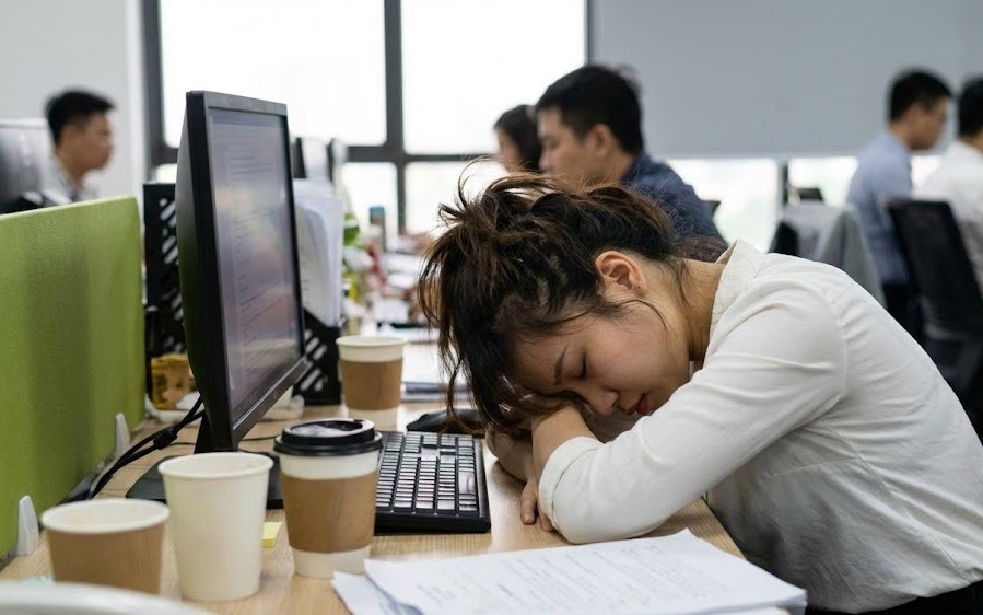 Mệt mỏi kéo dài ở dân văn phòng do đâu và cách giải quyết 