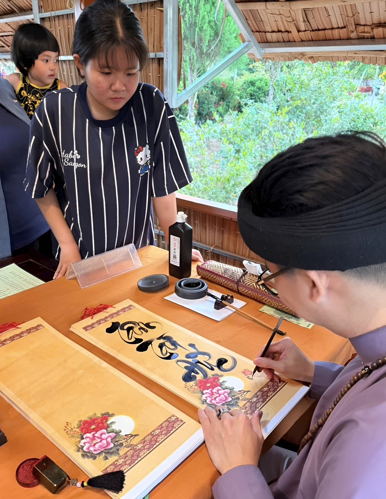 वसंत ऋतु की सुलेख