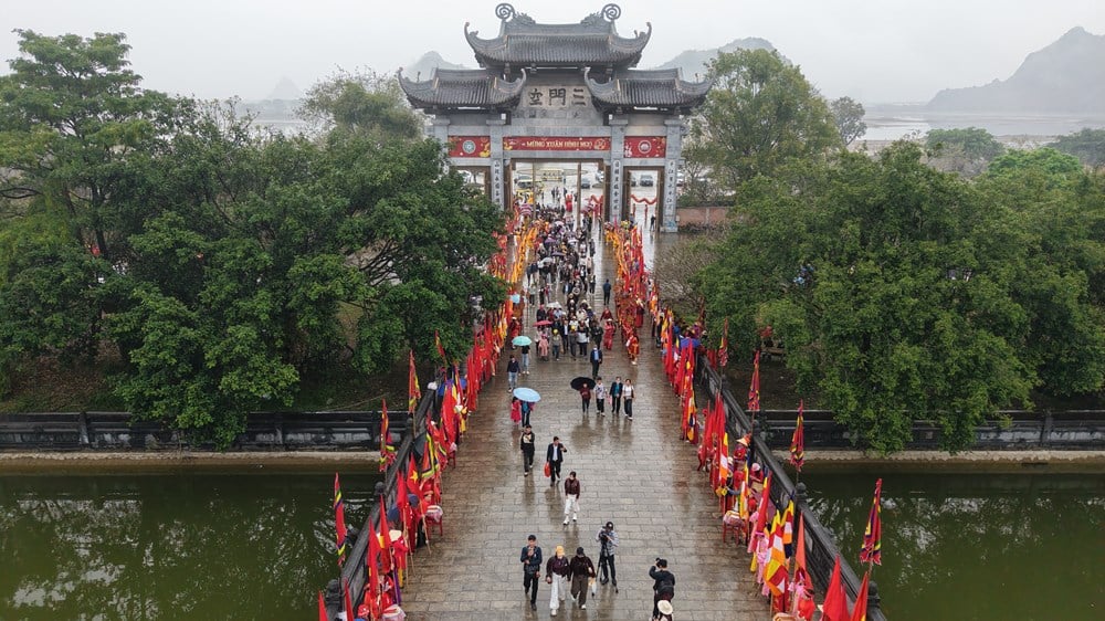Cerimonia di apertura del Festival della Pagoda di Bai Dinh nella primavera del 2026 (Anno del Cavallo) - Foto 3