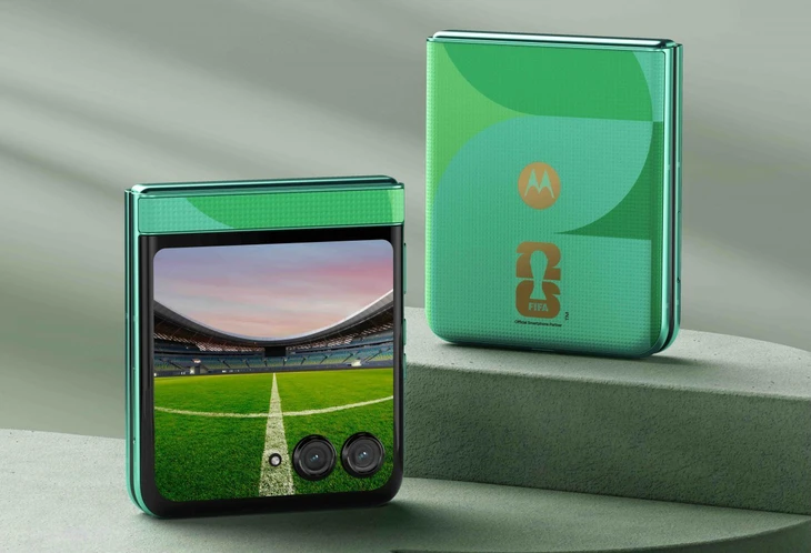 Motorola lancia una serie di smartphone in edizione speciale per i Mondiali di calcio 2026 - Immagine 2. Motorola tung loạt smartphone phiên bản World Cup 2026 - Ảnh 2.