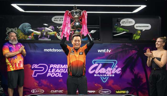 Cơ thủ Dương Quốc Hoàng vô địch giải Premier League Pool - Ảnh 3.