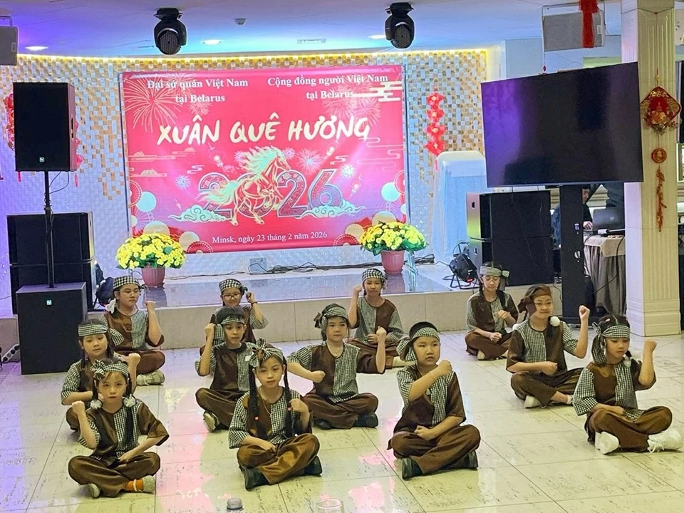 La comunità vietnamita in Bielorussia celebra il Capodanno lunare del Cavallo 2026. Cộng đồng người Việt tại Belarus đón Tết Bính Ngọ 2026