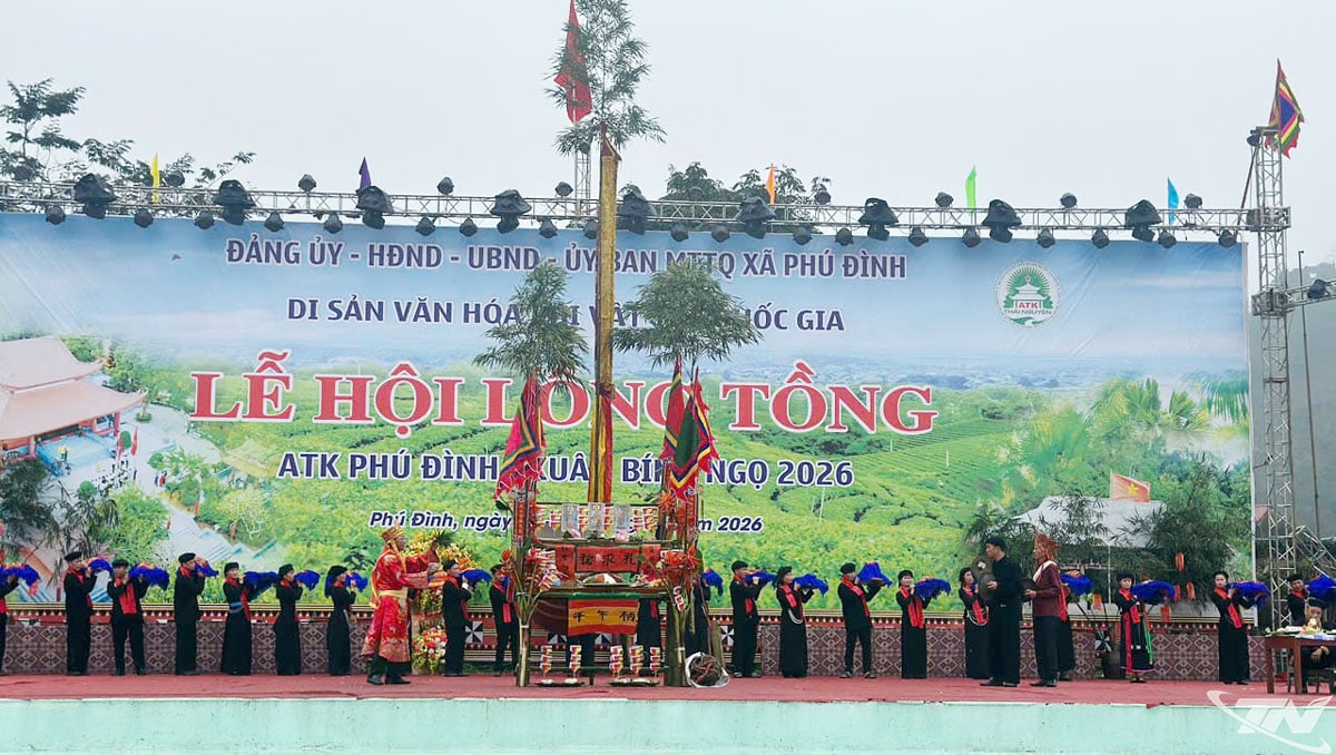 Il comune di Phu Dinh inaugura il Festival di Long Tong 2026.