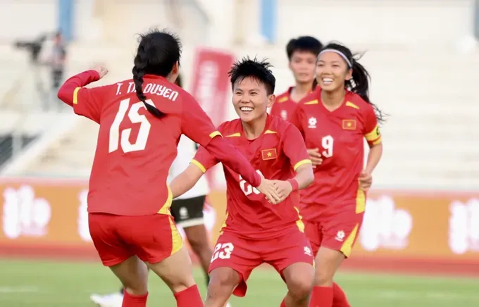 Vietnami női válogatott. Fotó: DUNG PHUONG