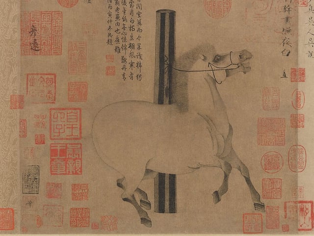 Un libro magnifico: squisiti dipinti di cavalli dell'artista Han Can - Immagine 1. Sách hay: Tranh ngựa xuất thần của họa sư Hàn Cán- Ảnh 1.