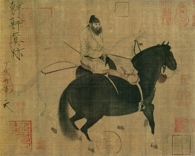 Ottimo libro: squisiti dipinti di cavalli dell'artista Han Can - Foto 2. Sách hay: Tranh ngựa xuất thần của họa sư Hàn Cán- Ảnh 2.