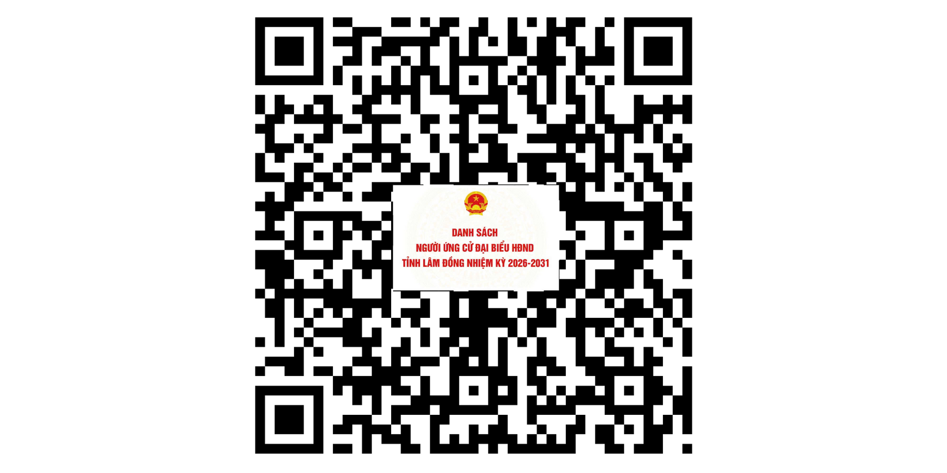 برای مشاهده فهرست ۱۳۳ نامزد شورای مردمی استان لام دونگ برای دوره ۲۰۲۶-۲۰۳۱، کد QR را اسکن کنید.