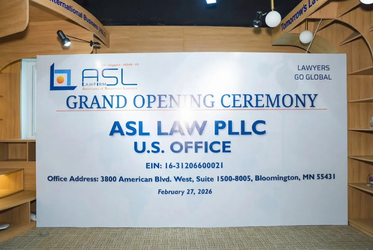 ASL LAW mở văn phòng luật tại Hoa Kỳ- Ảnh 1.