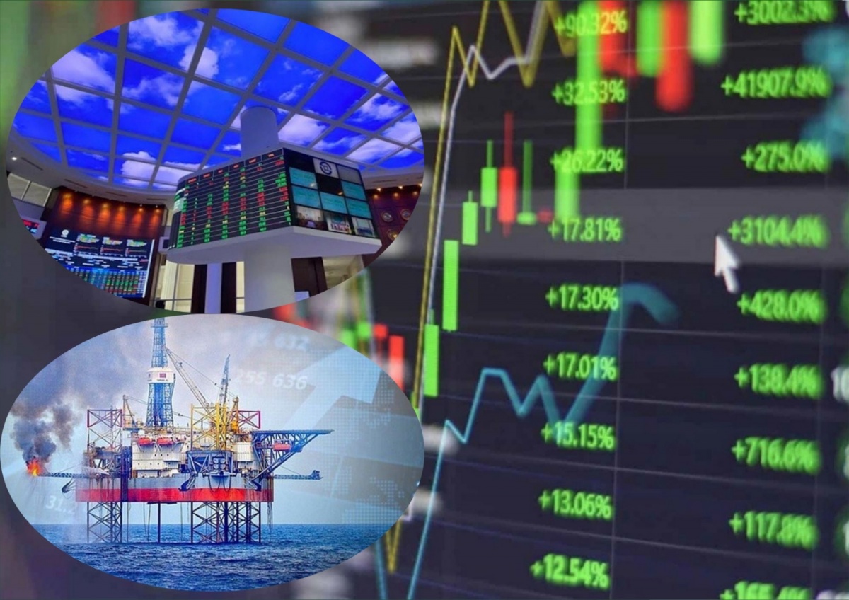 Dòng tiền đổ mạnh vào nhóm dầu khí giúp nhiều cổ phiếu tăng kịch trần, trong khi VN-Index tiếp tục chịu áp lực bán tháo từ nhóm bluechip
