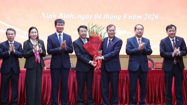 Ông Nguyễn Thanh Bình giữ chức Chủ tịch UBND Ninh Bình năm 2026 - Ảnh 1.
