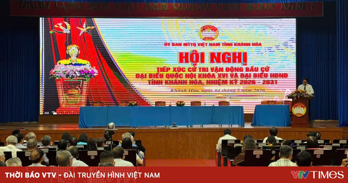 Phó Chủ tịch Quốc hội Nguyễn Khắc Định tiếp xúc cử tri 11 xã, phường tại Khánh Hòa - Vietnam.vn