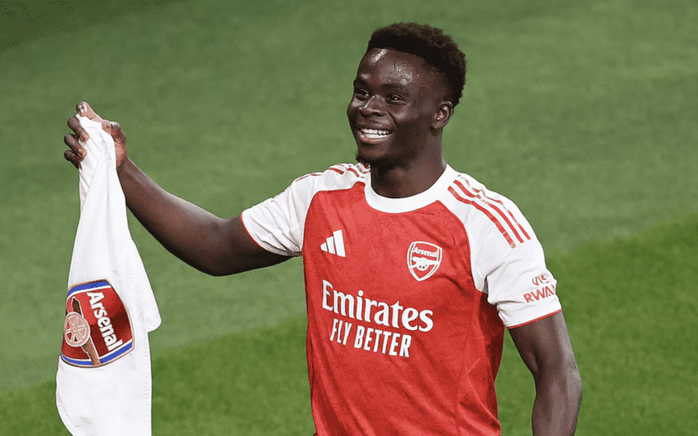 Arsenal アーセナル ブカヨ・サカ 23-24 ホームユニフォーム XL ブカヨ