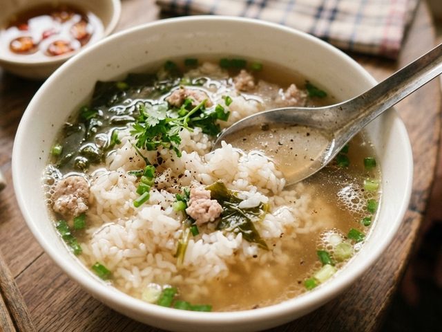 Người bị trào ngược có nên ăn cơm chan canh? - Ảnh 1.