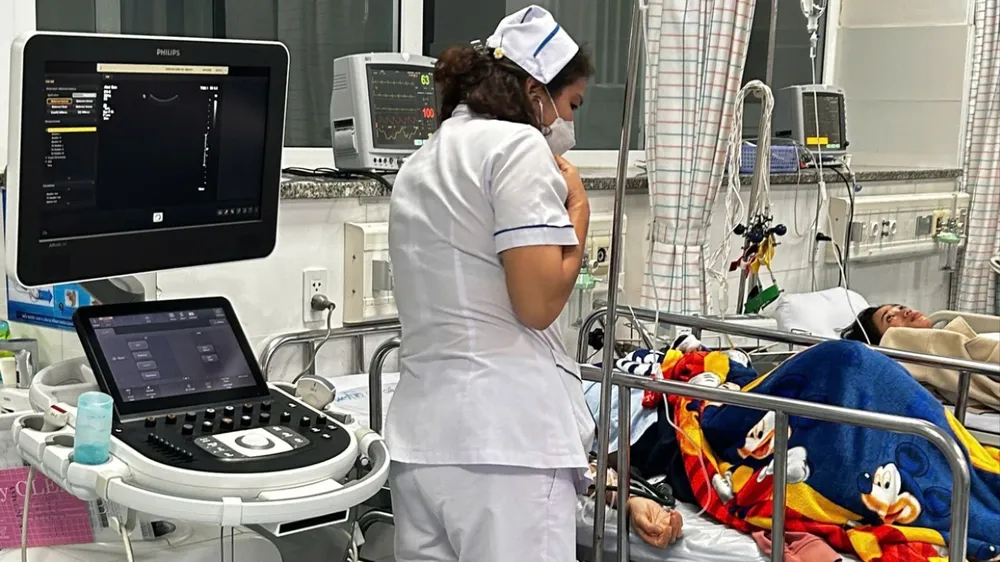 Diciotto persone sono state ricoverate in ospedale con sospetto avvelenamento da gas cloro. (Immagine a scopo illustrativo)