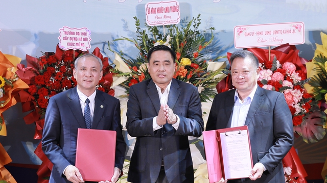 L'Università delle Risorse Idriche inaugura una nuova sede a Hoa Lac - Foto 1. Trường ĐH Thủy lợi nhận cơ sở mới ở Hòa Lạc- Ảnh 1.