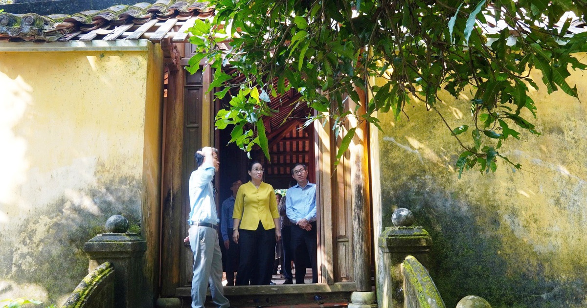 Urgent restoration work needed on the Phan Châu Trinh Memorial House, a ...
