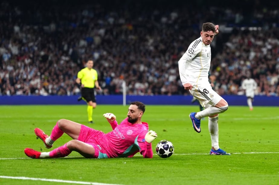 Valverde erzielt einen Hattrick, Real Madrid deklassiert Man City - Bild 1.