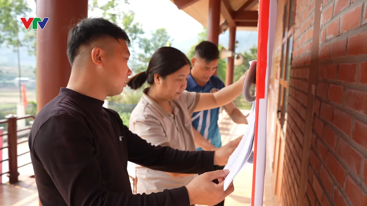 Binh Lieu, nella provincia di Quang Ninh, è pronta per il giorno delle elezioni - Foto 6.