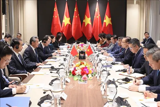 Zvýšení efektivity spolupráce mezi Vietnamem a Čínou - Foto 2. Nâng cao hiệu quả hợp tác Việt Nam - Trung Quốc- Ảnh 2.