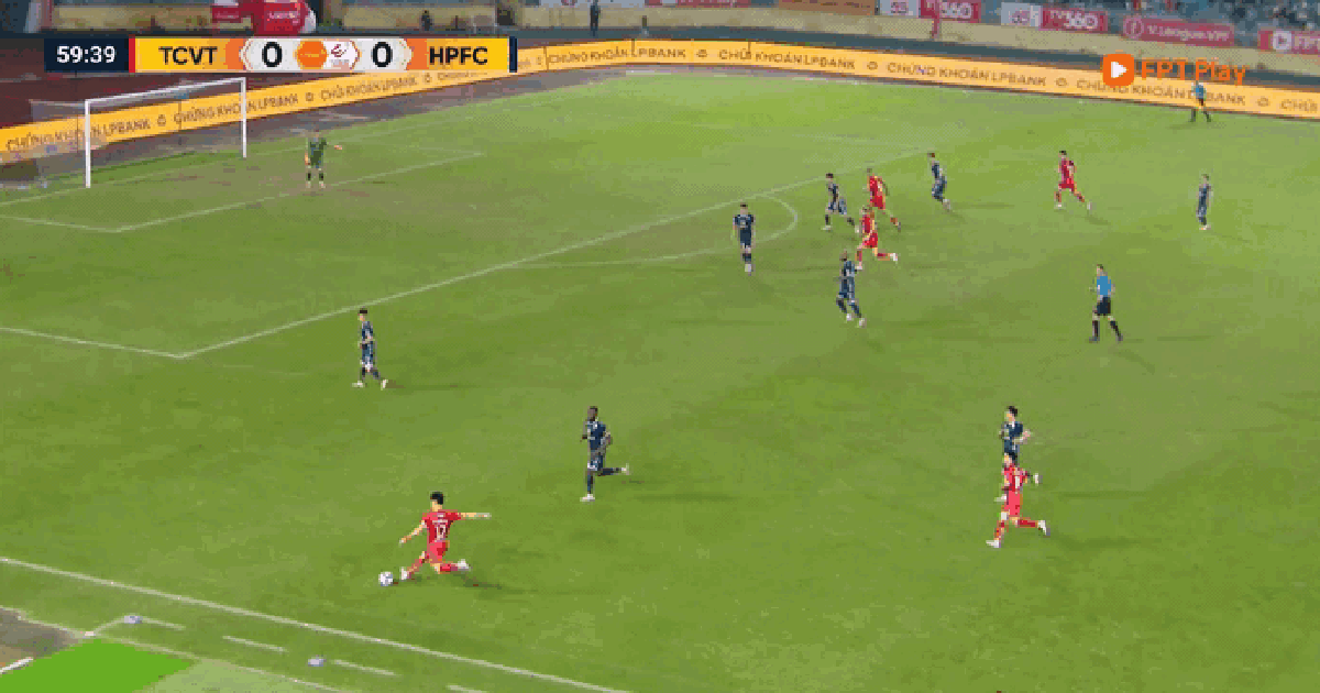 Lucao blinkt uit, The Cong Viettel verslaat Hai Phong Club nipt: Nog ...