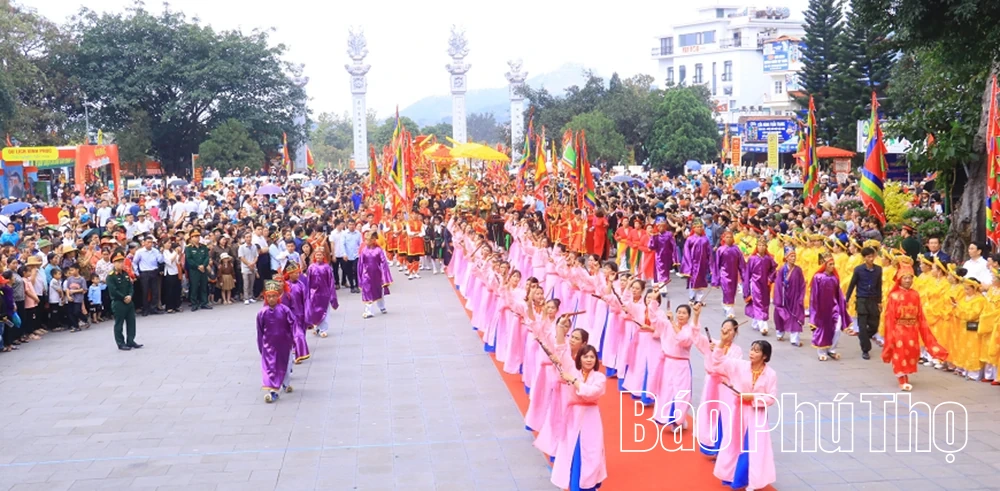 Bereit für das Tay Thien Festival